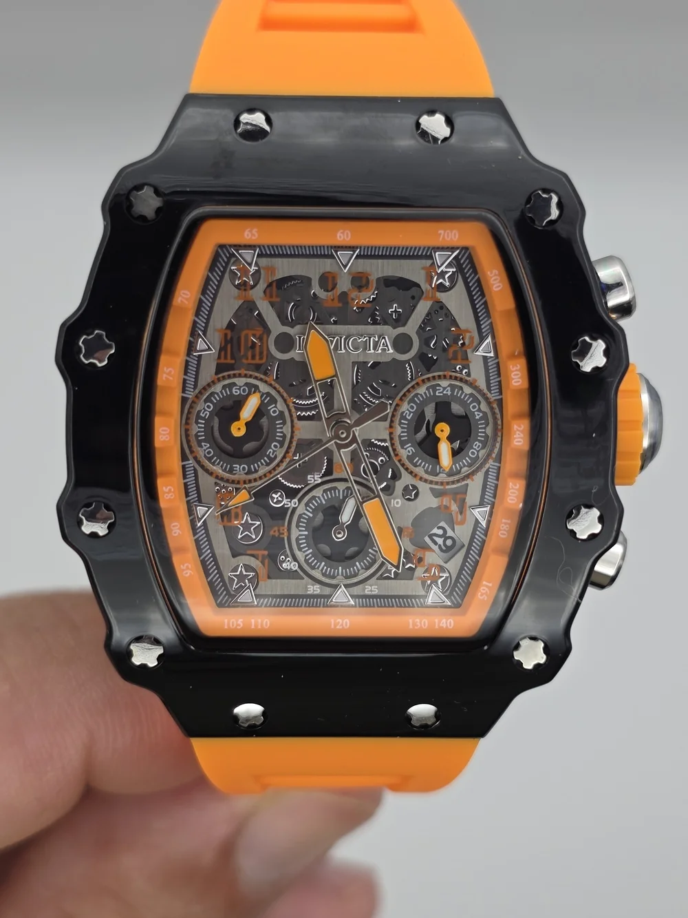 69772 - Invicta Racing Valxor Unisex Watch - 40mm, Orange